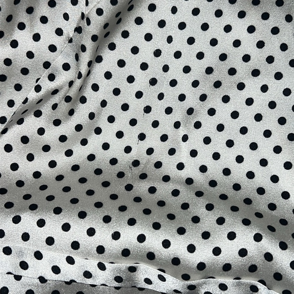 NWT Hellessy Ravena BNW Polka Dot Ruffle Hem Dress Size 8 - Picture 12 of 12